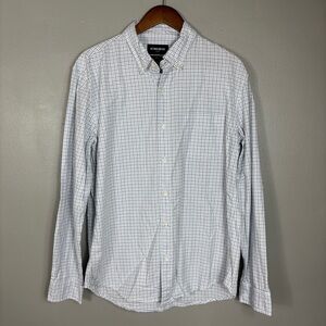 Bonobos Grid Plaid Stretch Slim Fit Button Down Size‎ XL
